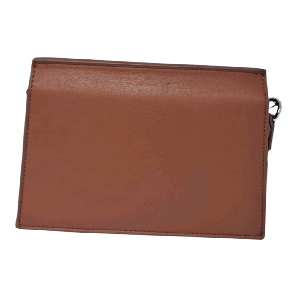 NWT Badgley Mischka Mini Crossbody Bag - Brown Vegan - Picture 2 of 7